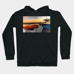 Seascapes and boats Hoodie